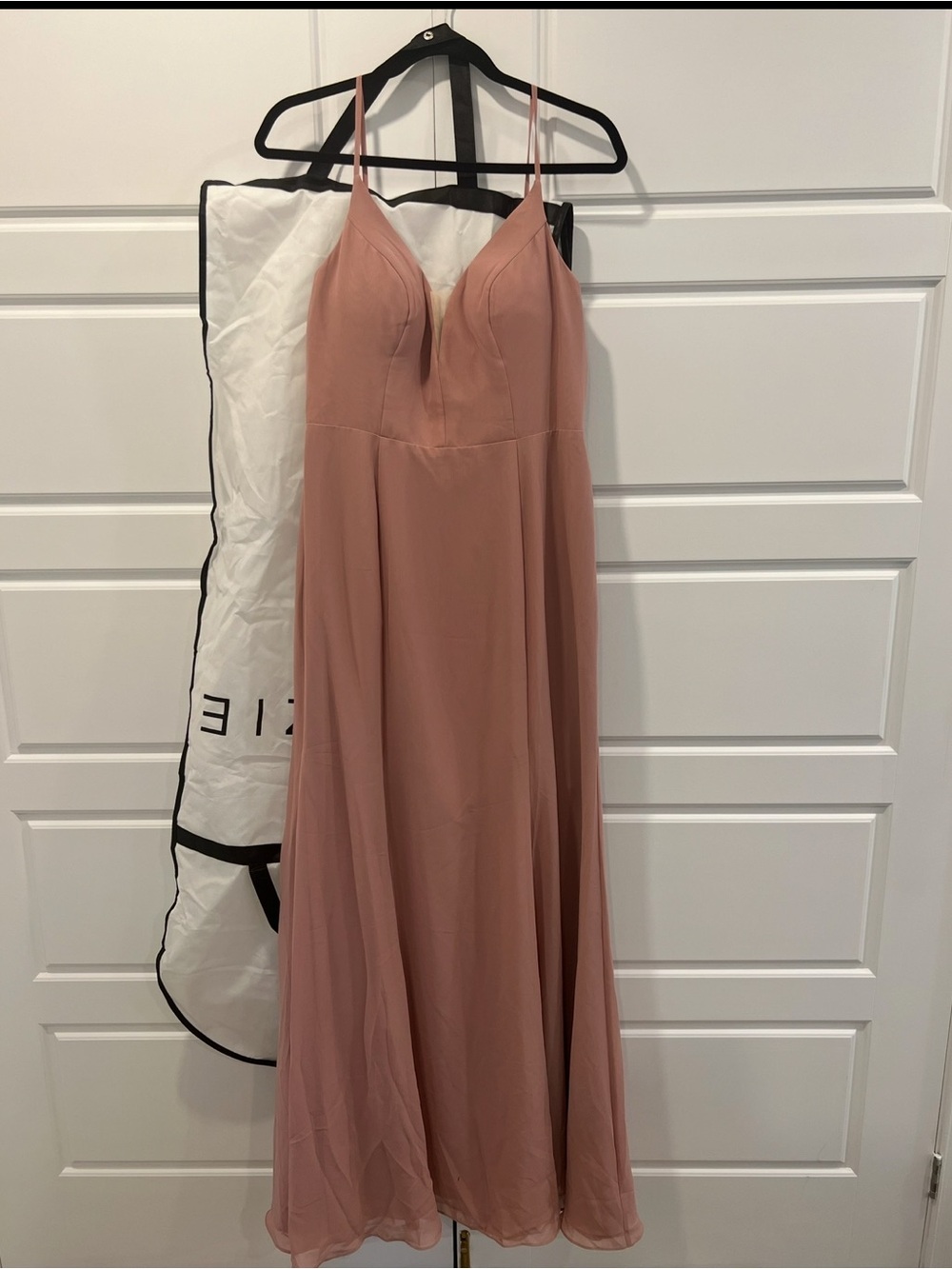 Azazie Dusty Rose Maxi Dress